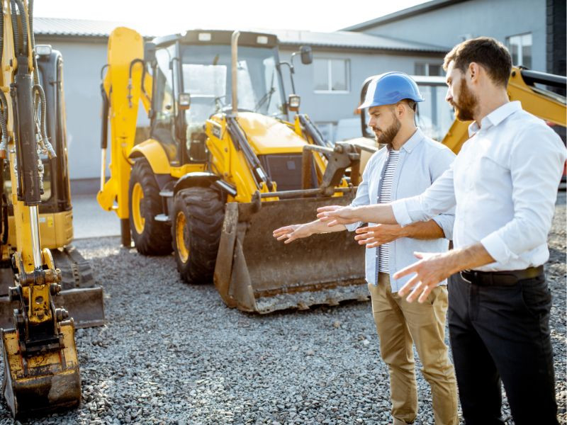 Tipos de cobertura para maquinaria en construcción, agricultura y minería.