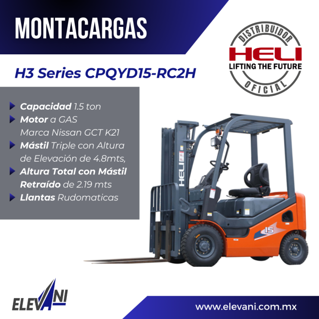 MONTACARGAS 2024 NISSAN CPH602A20V