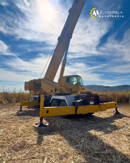 GRúA TELESCóPICA 1995 GROVE TMS750B 50 TON