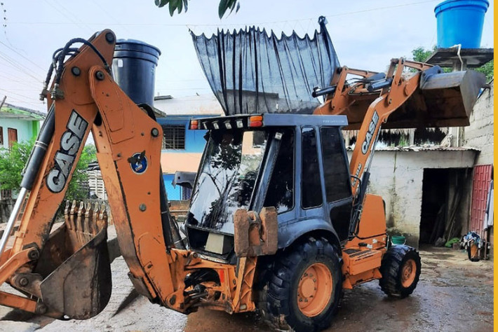 RETROEXCAVADORA 2012 CASE 580N