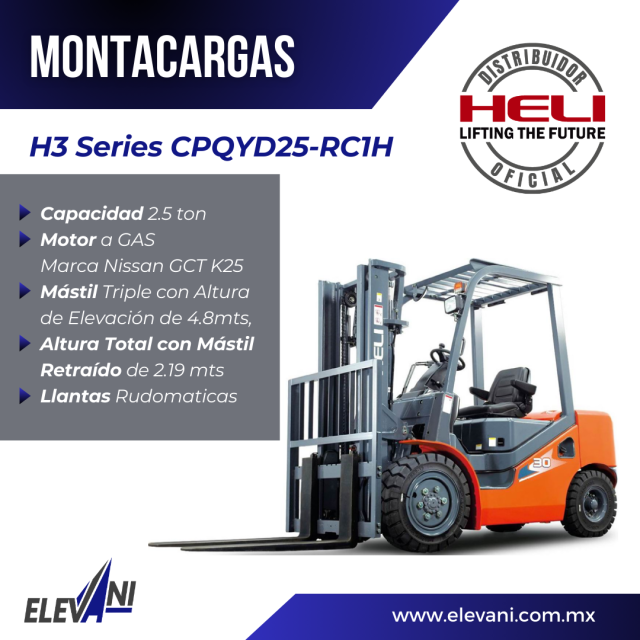 MONTACARGAS 2024 NISSAN CPH602A20V