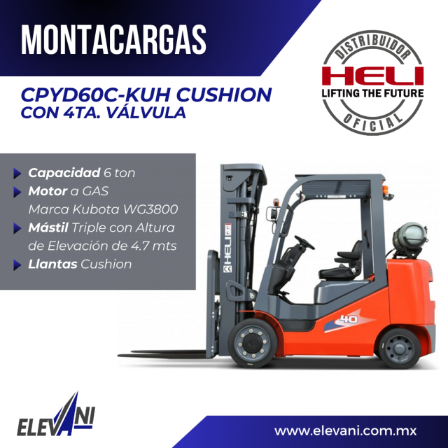 MONTACARGAS 2024 NISSAN CPH602A20V