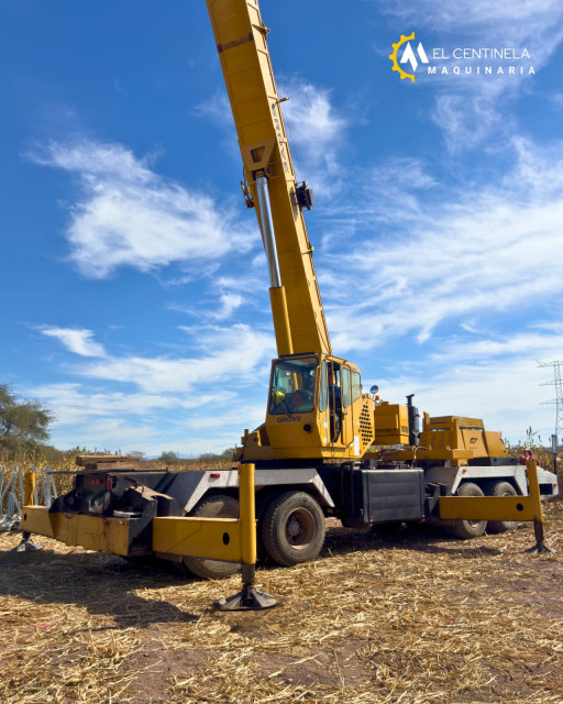 GRúA TELESCóPICA 1995 GROVE TMS750B 50 TON