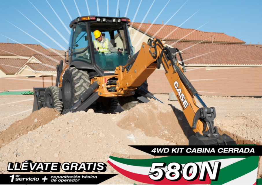 RETROEXCAVADORA CASE 580N