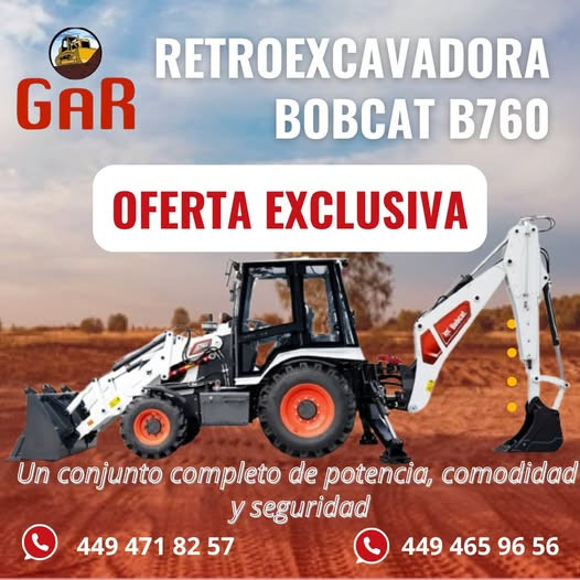 RETROEXCAVADORA BOBCAT B760