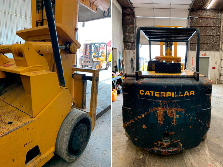 MONTACARGAS CATERPILLAR T400